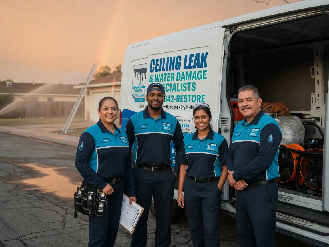 Ceiling Leak Cleanup company in Braddock, PA